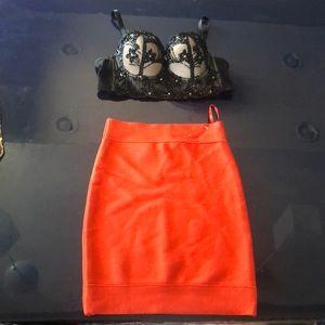 BCBGMaxAzria Skirt & Top